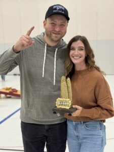 Kalhagens won the corn hole tournament at Clarity Church's Fall Family Fun Fest