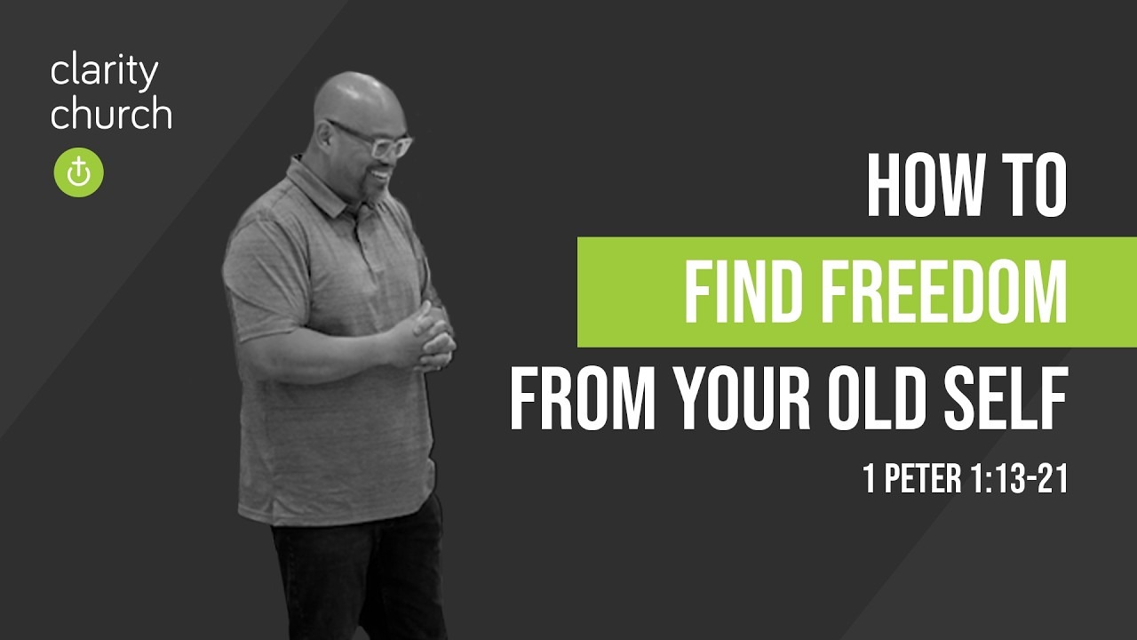 Pastor Phil Santillan preaching How to Find Freedom from Your Old Self (1 Peter 1:13-21), sermon video thumbnail