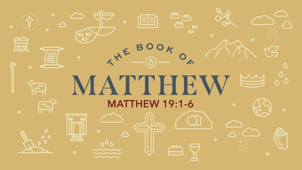 Matthew 19:1-6: Jesus on Marriage, Sexuality, and the Question Nobody Wants to Ask