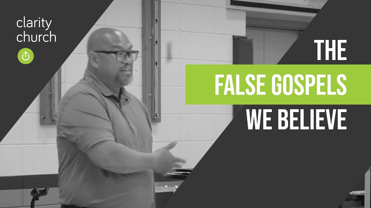 Pastor Phil Santillan preaching The False Gospels We Believe, sermon video thumbnail